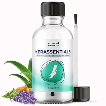 Kerassentials Oil, 8-IN-1 Plant-Based Formula, Natural Ingredients | Made in USA, No Stimulants, Non-GMO – 15ml, 1 Month Supply | Topical oil with an 8-in-1 plant-based blend | Non-GMO, No Stimulants, Made in USA | Applies directly to nails & skin