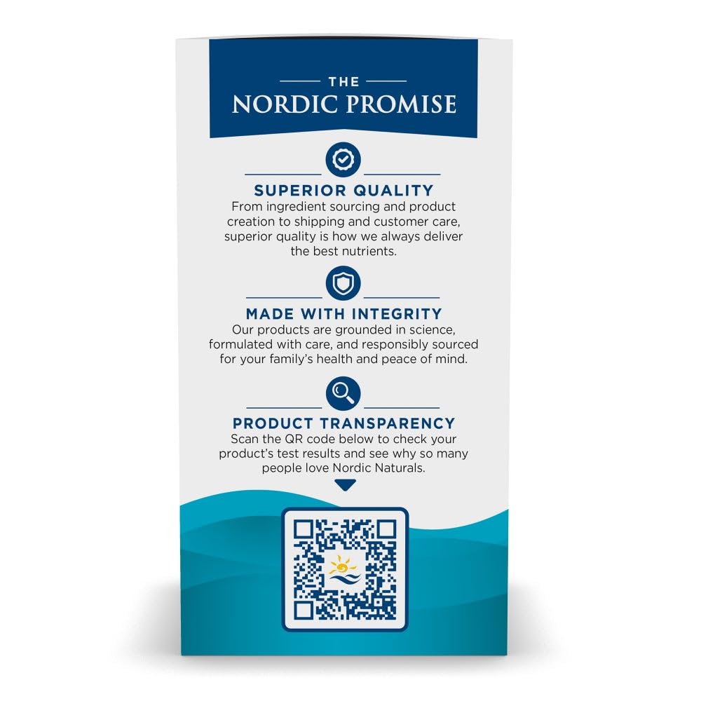 Nordic Naturals EPA Xtra, Lemon - 90 Soft Gels - 1640 mg Omega-3 - High-Intensity EPA Formula for Positive Mood, Heart Health & Healthy Immunity - Non-GMO - 45 Servings | Supports mood, heart & immune health. High-intensity EPA formula. Non-GMO. Lemon fla