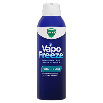 Vicks VapoFreeze Menthol Pain Relieving Spray 3oz, for Muscles & Joint Pain Associated with Arthritis, Simple Backaches, Strains, Sprains, Bruises, Vicks Vapors, Penetrating Formula VicksBuy Supplements Australia