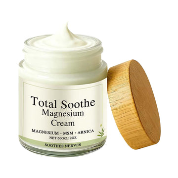 TotalRelief Magnesium Cream - MSM & Arnica – Fast Absorbing, Joint Relief Cream with Mineral Delivery Formula,Non-Greasy Topical for Everyday Joint & Muscle Comfort GenericBuy Supplements Australia
