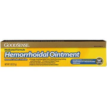 GoodSense Hemorrhoidal Ointment, Phenylephrine HCl, Petrolatum, Mineral oil, Relief from Burning, Itching and Discomfort of Hemorrhoids, 2 Ounces GoodSenseBuy Supplements Australia
