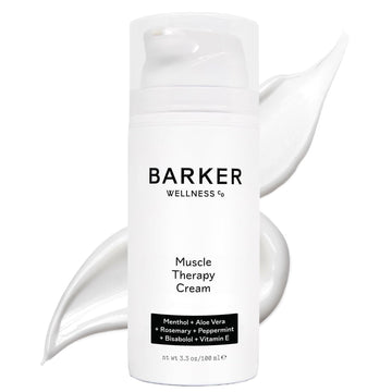 Barker Wellness Soothing Muscle Therapy Cream | Advanced Joint & Muscle Relief for Recovery & Relaxation | Enriched with Antioxidants & Moisturizing Vitamin E | All-Natural Vegan Formula (100ml) Barker Wellness CoBuy Supplements Australia