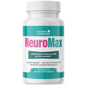 NeuroMax – Natural Herbal Blend with Passion Flower, Marshmallow Root & California Poppy – Non-GMO, Easy-to-Take Capsules, Made in USA, GMP Certified Facility - 60 Capsules, 1 Month Supply Nature’s NutriWaveBuy Supplements Australia