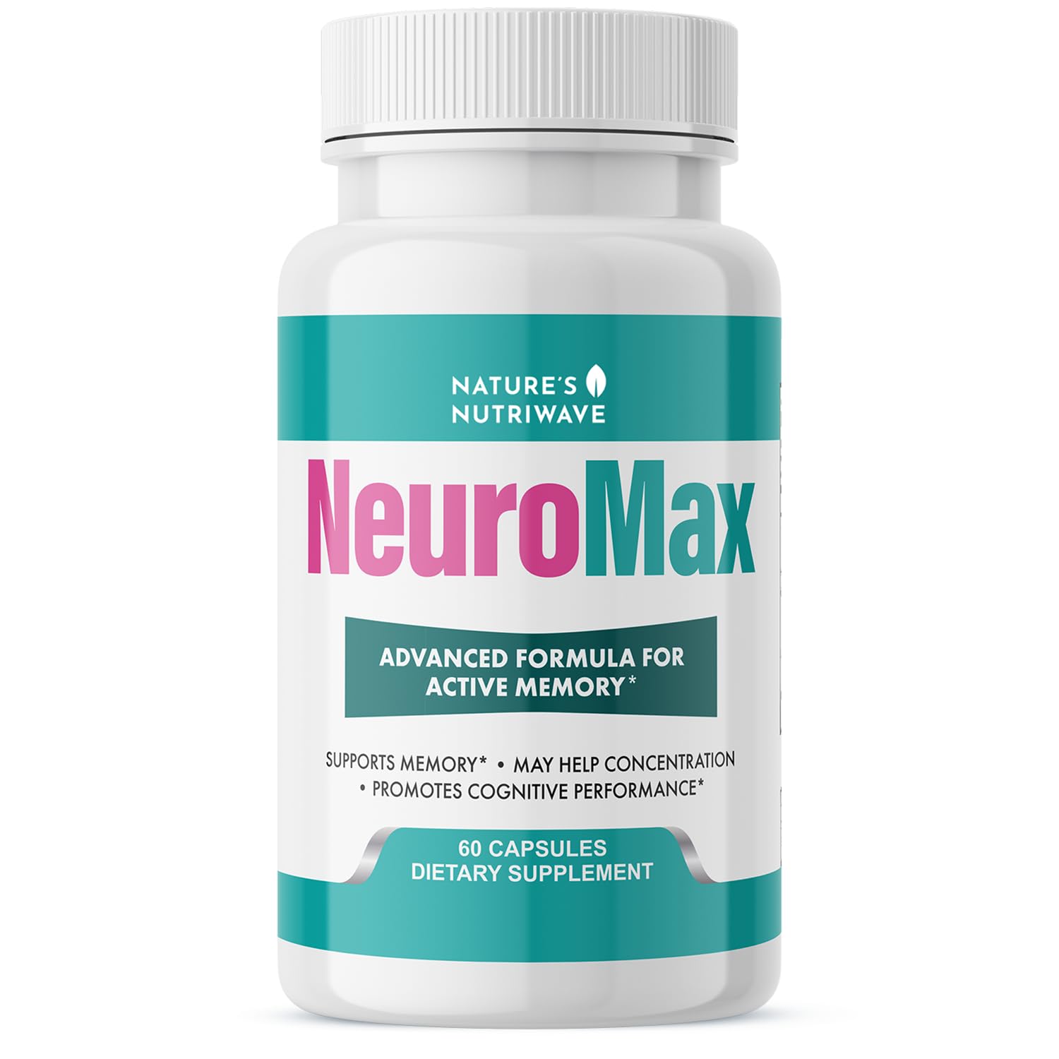 NeuroMax – Passion Flower & Marshmallow Root – 60 Ct, 2 Month Supply | Passion Flower, Marshmallow Root & California Poppy | Non-GMO, GMP Certified, Made in USA | Easy-to-take capsule