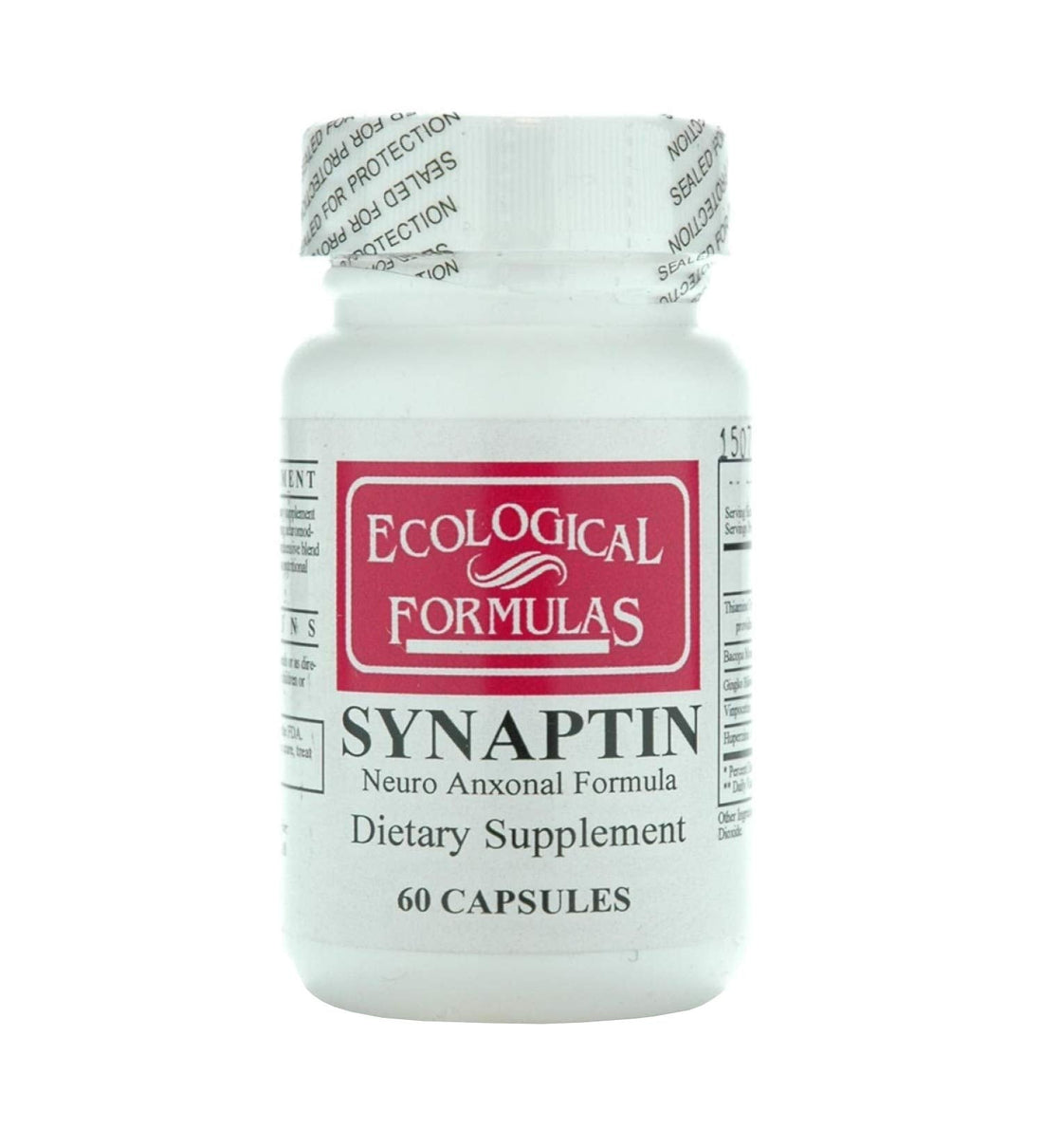 Ecological Formulas Synaptin Neuro Anxonal Formula, White, 60 Count Ecological FormulasBuy Supplements Australia