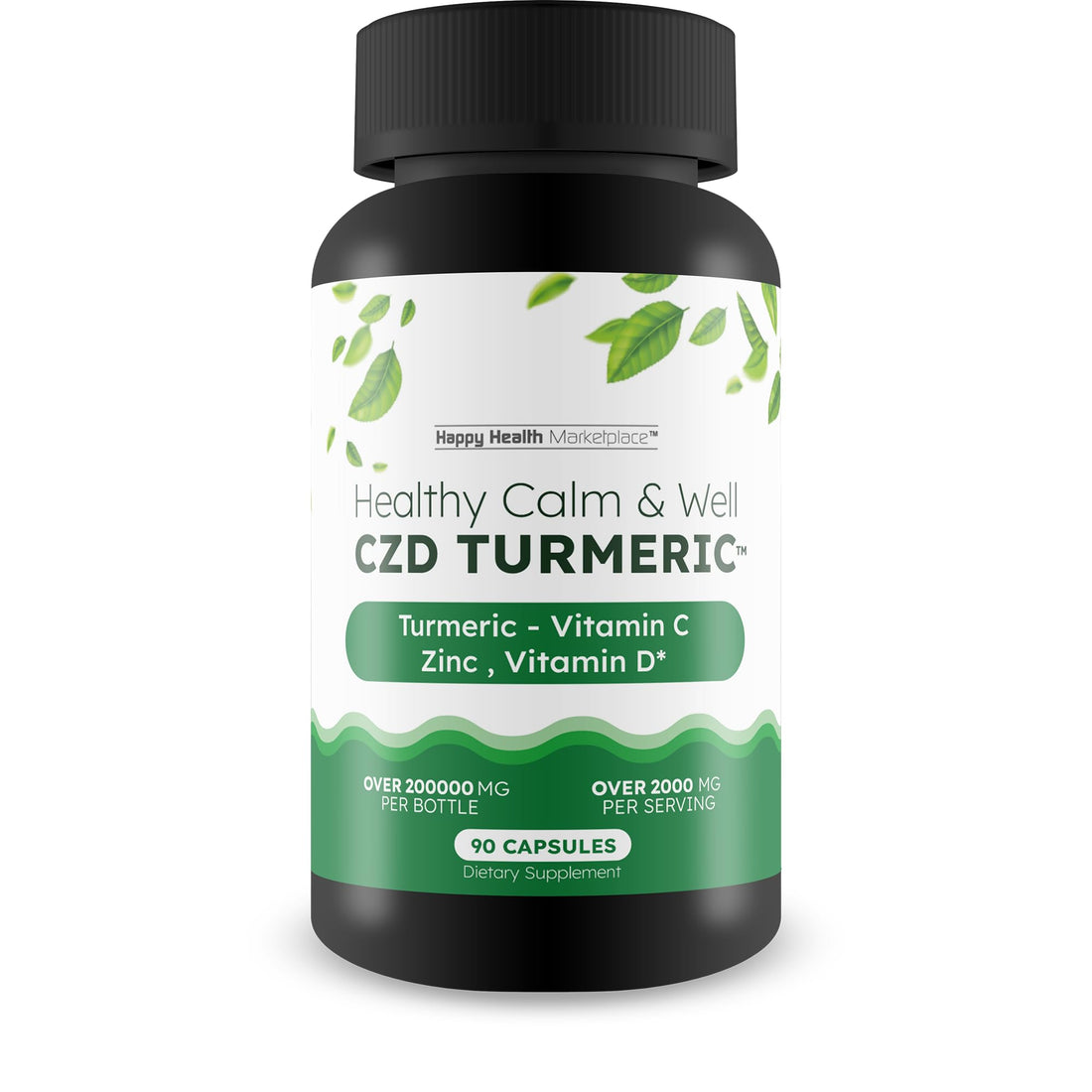 Healthy Calm & Well CDZ Gummies Capsules - Our Best CDZ Supplement Vitamin C D and Zinc - Turmeric Vitamin C D Zinc Magnesium - Our Best Calmwell Cdc Gummies Capsules Zinc Vitamin C Vitamin D Turmeric Happy Health MarketplaceBuy Supplements Australia