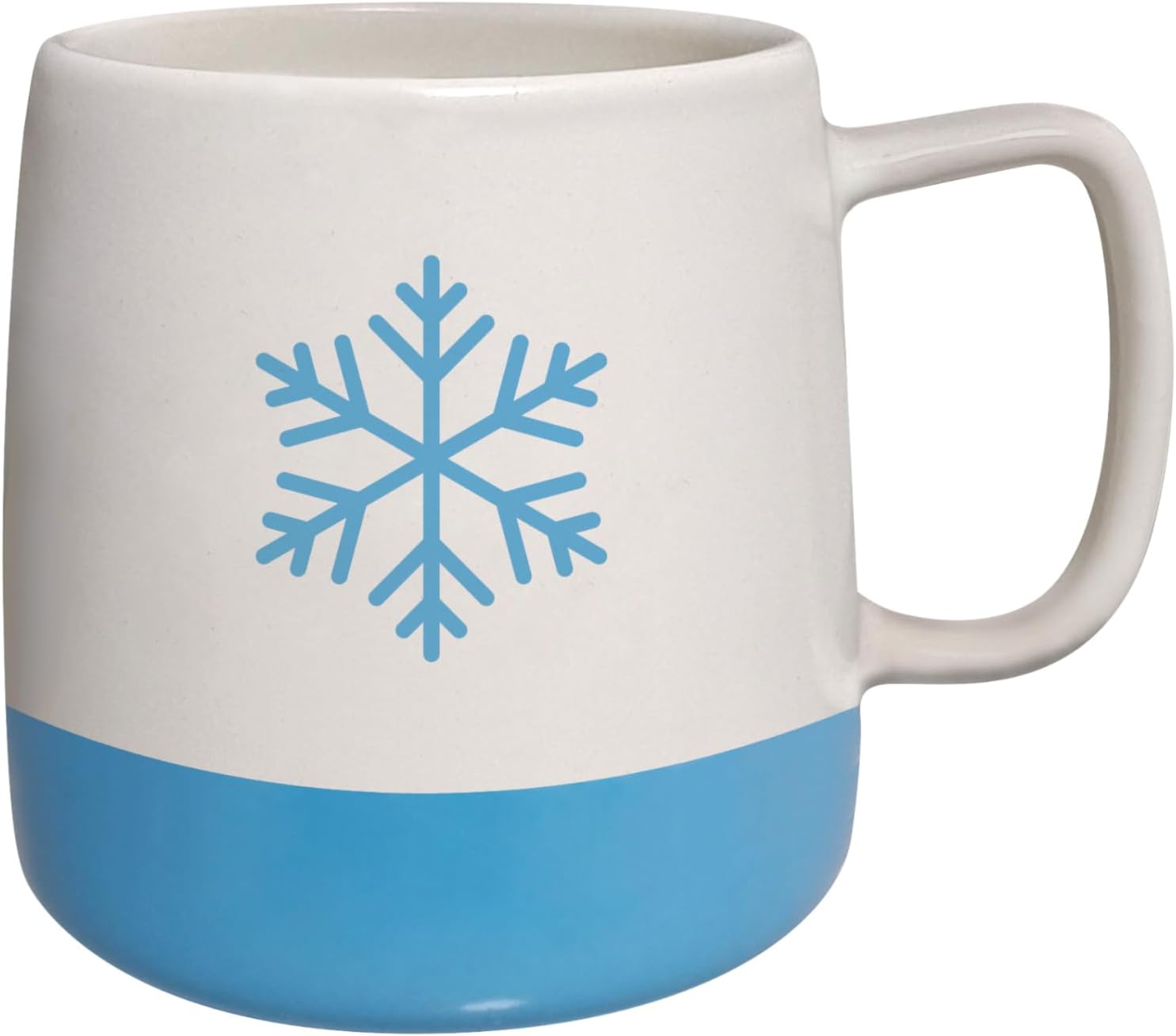 NativePath Ceramic Snowflake Mug - 14 oz