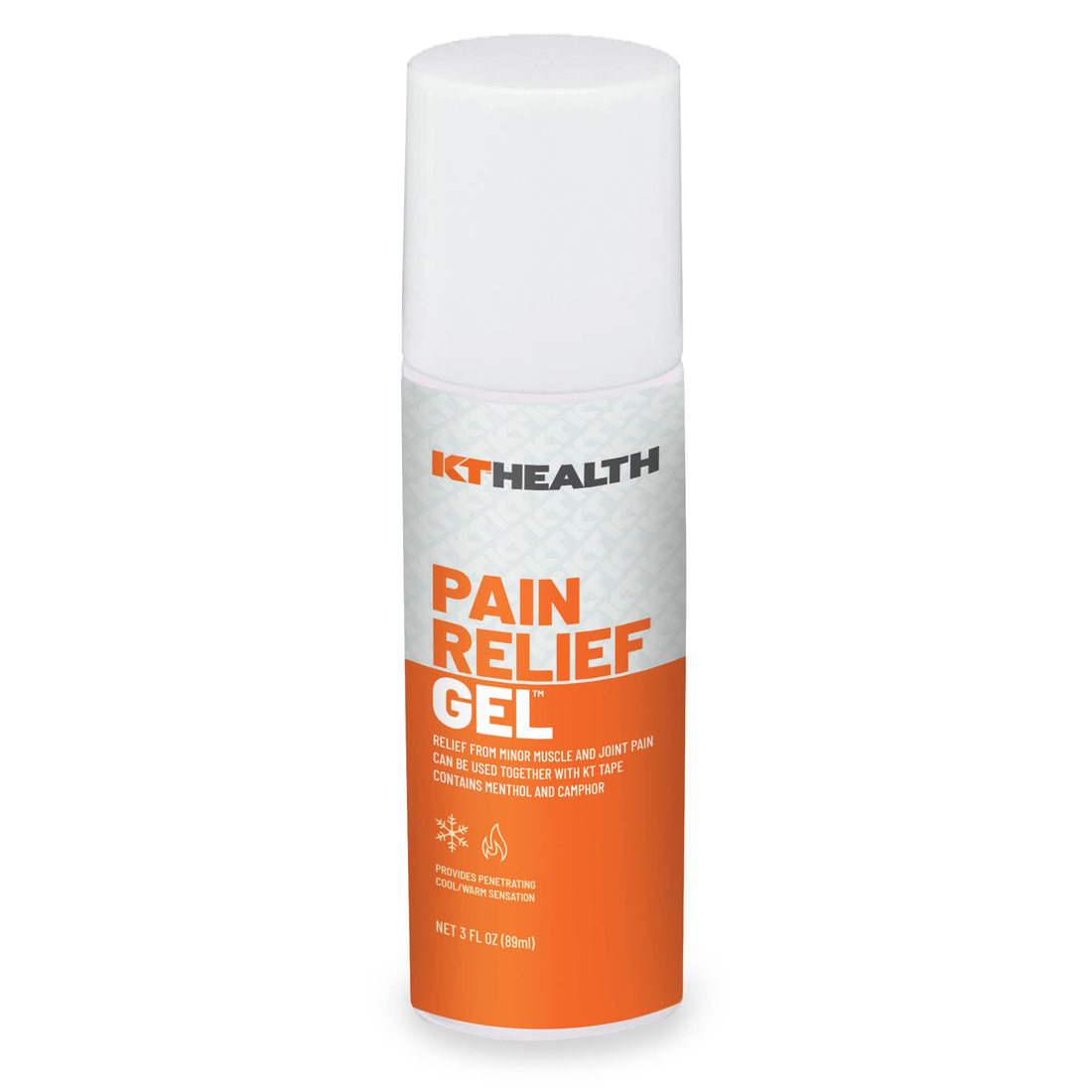 KT Tape Health, Pain Relief Gel, Time-Released Topical Relief from Back Pain, Sciatica and Arthritis, 3.0 oz Roll-On KT TapeBuy Supplements Australia