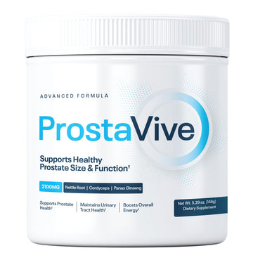 ProstaVive Advanced Prostate Support Formula - Complete Urinary & Bladder Health Supplement - Helps Promote Strong Flow & Emptying - Natural Powder - Gluten Free, Non-GMO ProstaViveBuy Supplements Australia