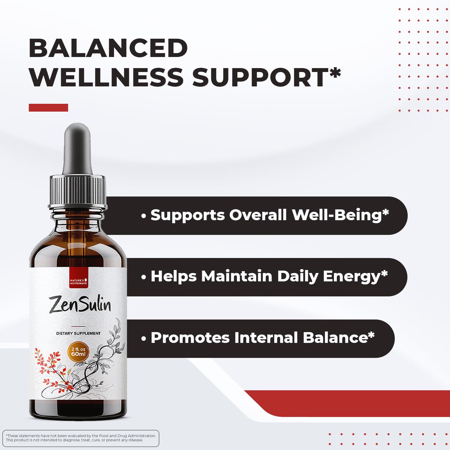 ZenSulin Drops – Cinnamon, Licorice Root & Turmeric – 60ml, 1 Month Supply | Cinnamon, Licorice Root & Turmeric, herbal liquid | Non-GMO, Gluten-Free, Made in USA | Dropper, daily drops