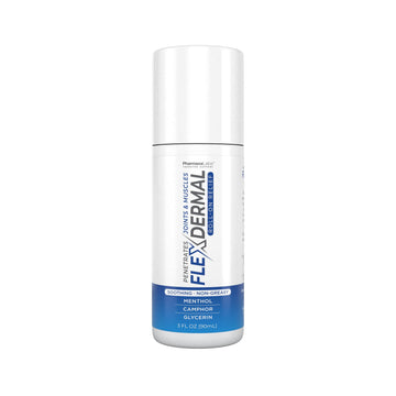 Flexdermal Topical Joint Relief Cream - Relieves Minor Aches and Discomfort in Muscles & Joints - Promotes Comfort, Mobility & Flexibility - Contains Menthol - Roll-On Gel - 3 fl oz (Pack of 1) FlexdermalBuy Supplements Australia
