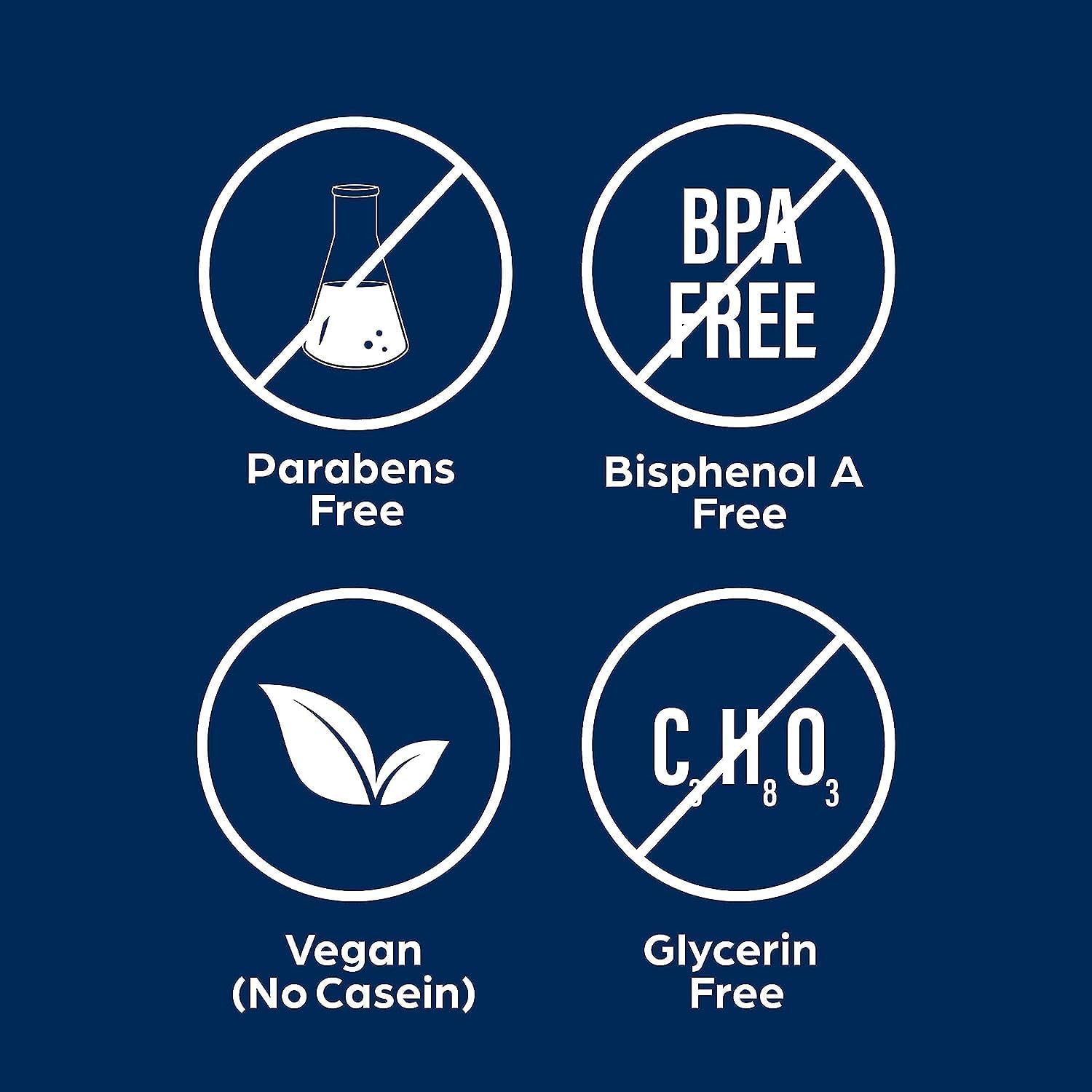 PS Condoms Exceptionally Thin Latex Condoms, Clean & Odorless, 12 Pack | Individually tested, 0.045 mm natural rubber, 40% thinner, lubricated, vegan, and free of PFAS, gluten, glycerin and parabens