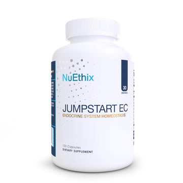 NuEthix Formulations Jumpstart EC, Endocrine System Homeostasis Dietary Supplement, 120 Capsules NuEthix FormulationsBuy Supplements Australia