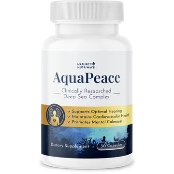 Nature’s NutriWave AquaPeace – Aqua Peace Caps Daily Marine-Based Supplement with Seaweed & Algae Extracts – Clean, Stimulant-Free Formula – Non-GMO, Made in USA - 30 Capsules, 1 Month Supply Nature’s NutriWaveBuy Supplements Australia