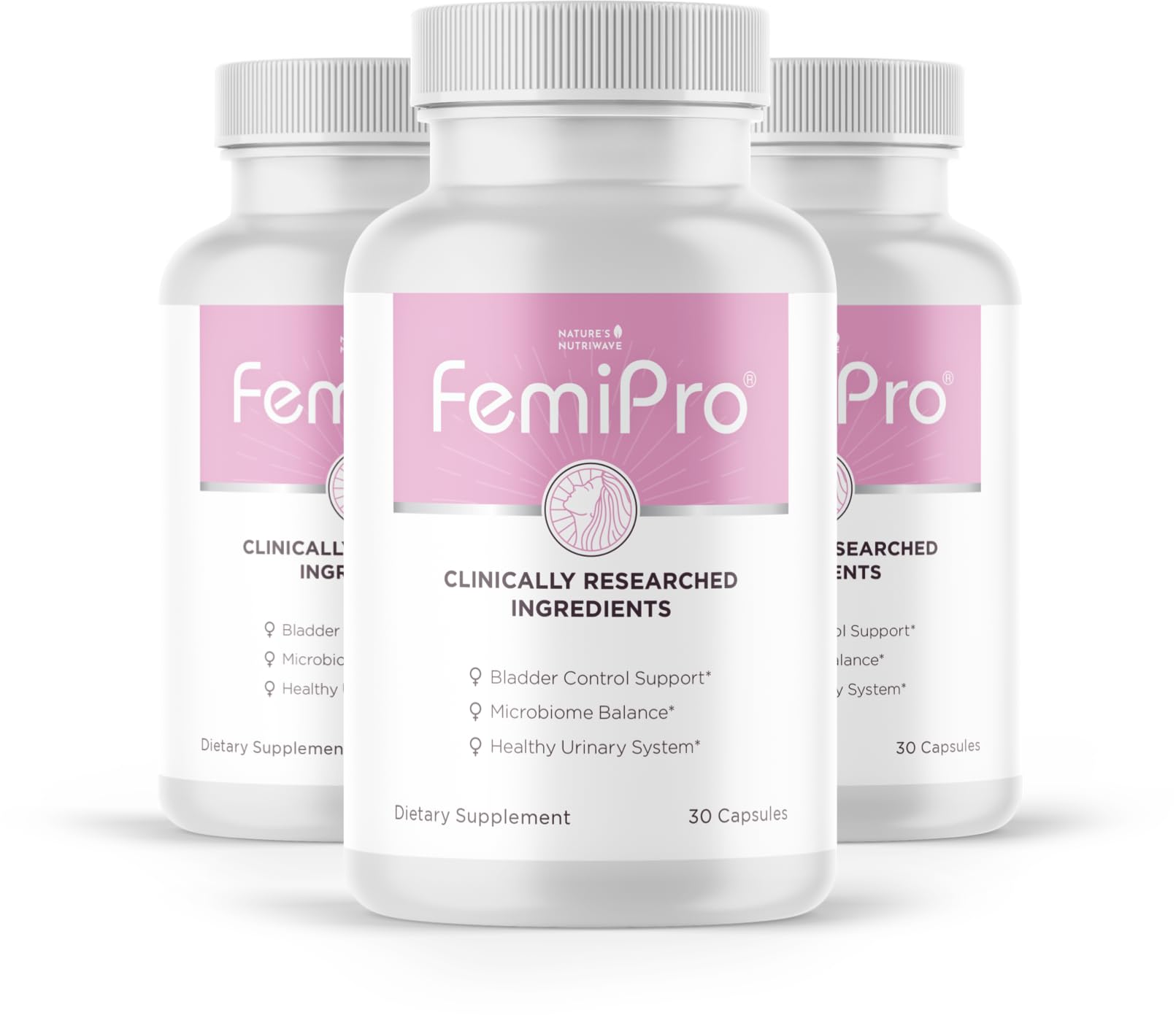FemiPro – Herb & Probiotic Blend, USA Made – 30 Ct, 1 Month Supply | Herbal & probiotic capsule blend | Non-GMO, Made in USA | Easy-to-swallow daily capsule