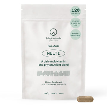 Adapt Naturals Multivitamin for Women & Men, Bioavailable Easy-to-Absorb Multivitamin Daily Supplement with Biotin, Niacin, Vitamin A, B, C, D, E, K1, Zinc, Magnesium - Immune Support - 30 Day Supply ADAPT NATURALS BY CHRIS KRESSERBuy Supplements Australia