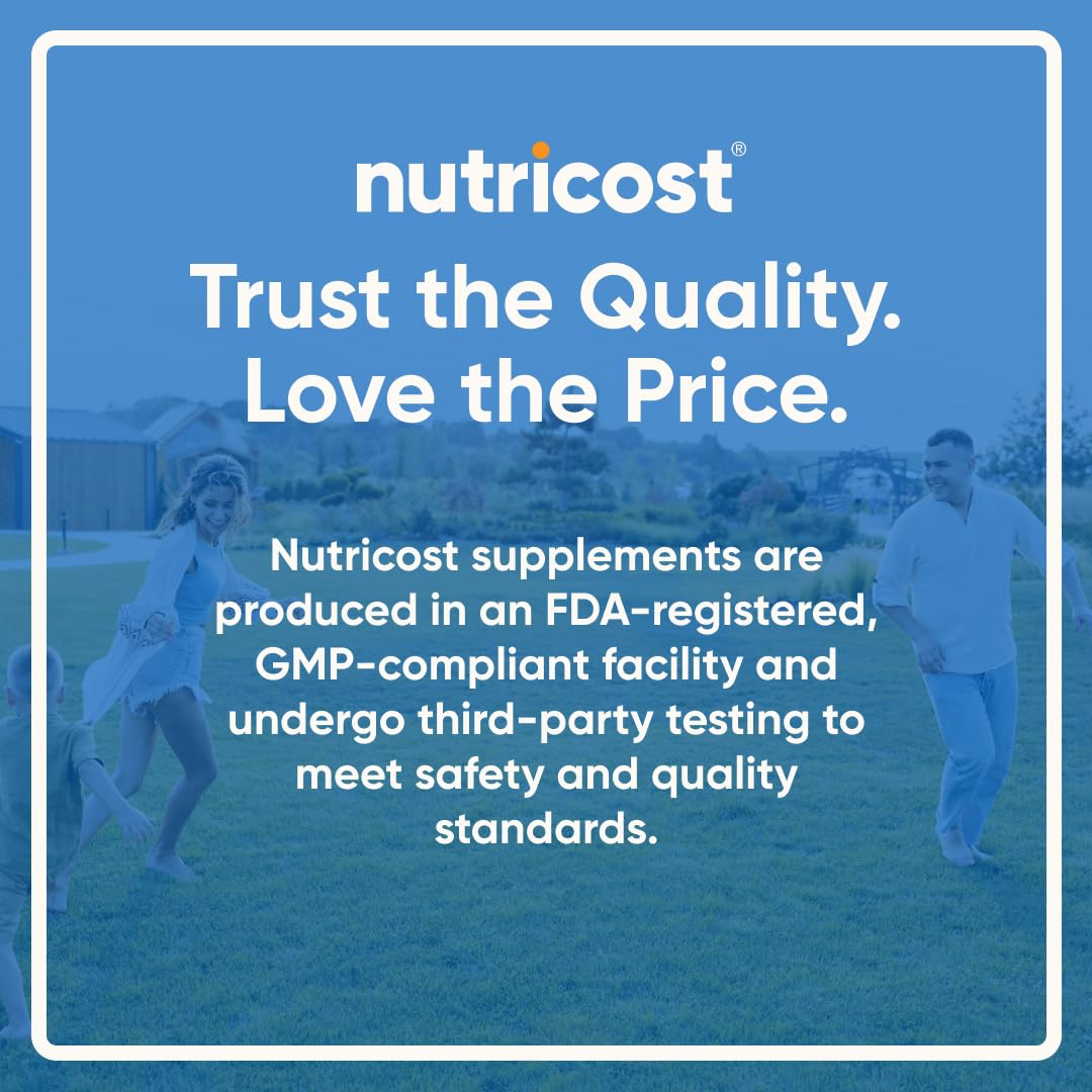 Nutricost Glucosamine 1800mg with Chondroitin & MSM, 240 Tablets, 120 Servings