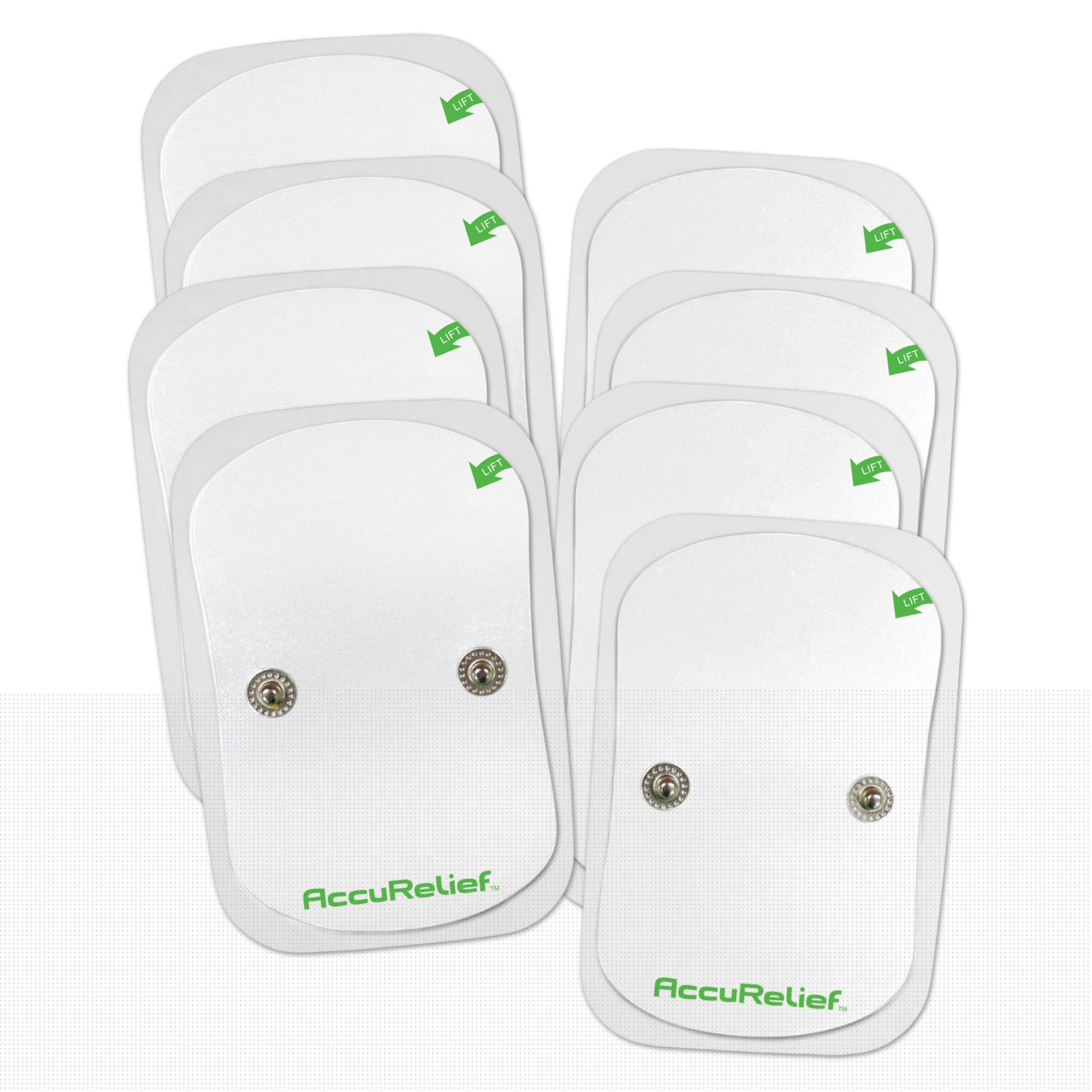 AccuRelief Wireless TENS Electrotherapy Pain Relief System Supply Kit (Packaging May Vary), Works with AccuRelief Wireless Remote Control TENS Device (ACRL-9000), 2 Pair (Pack of 1) AccuReliefBuy Supplements Australia