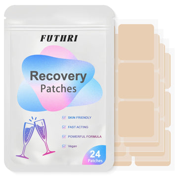 FUTHRI Recovery Patch 24 Pack: Wake Up Refreshed with Natural Ingredients - Waterproof & Skin-Friendly - Pre-Drink Patch for Festivals & Nights Out FUTHRIBuy Supplements Australia