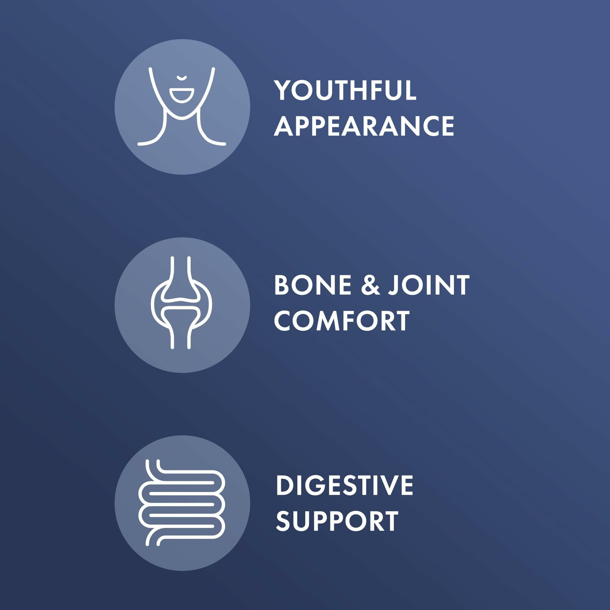 Dr. Mercola Collagen Complex - Supports Skin & Connective Tissue - Types I, II & III Collagen - Non-GMO, Gluten-Free & Soy-Free - 90 Tablets (30 Servings) Dr. Mercola buy supplements Au