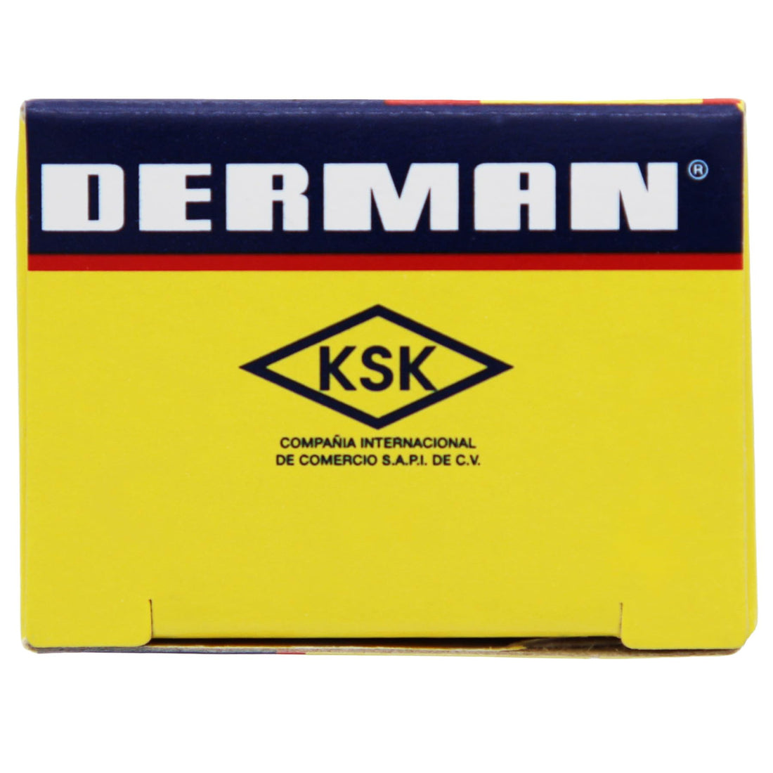 Two tubes of Derman athlete's foot treatment on a white background