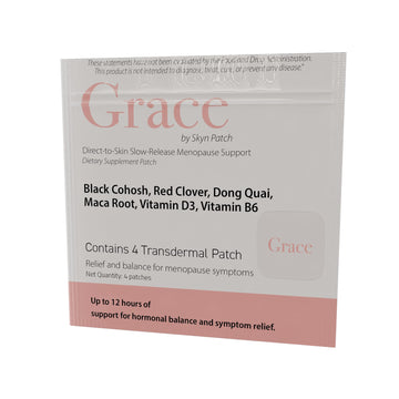 Skyn Patch Grace Transdermal Wellness Patch – Plant Based Daily Adaptogens & Nutrient Support | Transdermal Patch Delivery | 4-Night Pack Skyn PatchBuy Supplements Australia