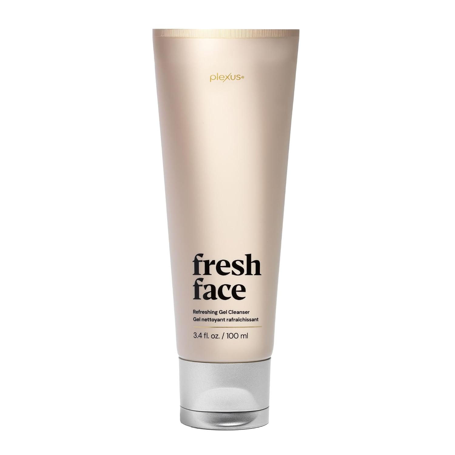 Plexus Fresh Face™ Refreshing Gel Cleanser | 3.4 Fl Oz | pH-Balanced | Hydrating gel removes makeup & impurities. Microbiome-supporting with hibiscus, dragon fruit & hyaluronic acid