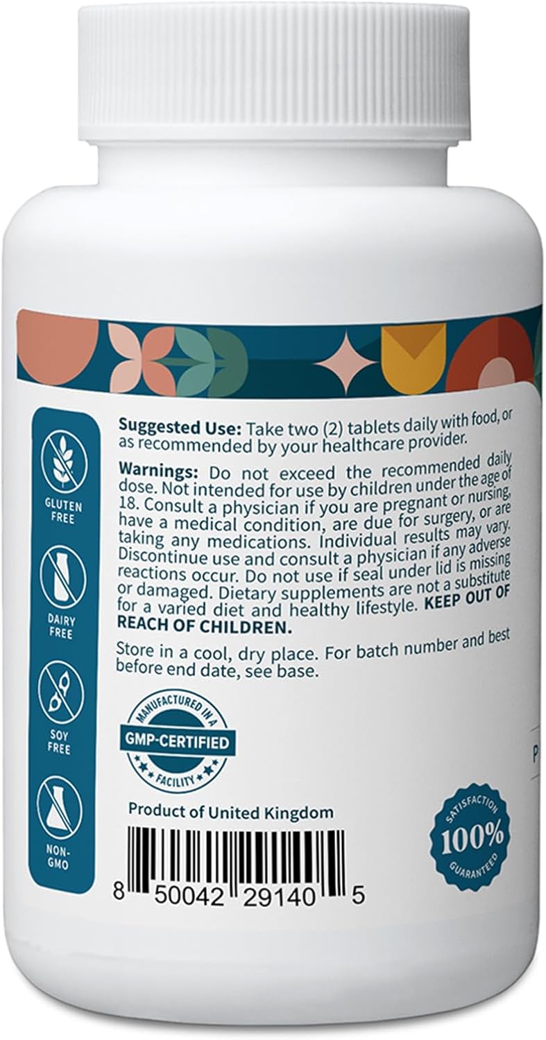 Pattern Wellness Glucosamine Chondroitin Complex with MSM & Hyaluronic Acid – Supports Joint, Cartilage & Flexibility Health – 60 Tablets