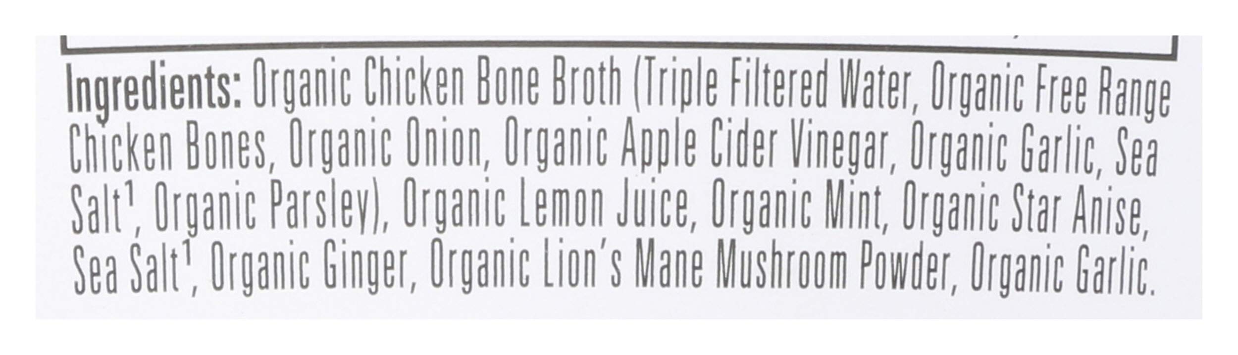 Bonafide Provisions Fresh Organic Be Well Broth with Lemon, Mint & Ginger Organic Chicken Bone Broth, Frozen 8 fl oz - Gluten-Free, Grain-Free, Paleo and Keto Friendly Bonafide Provisions buy supplements Au