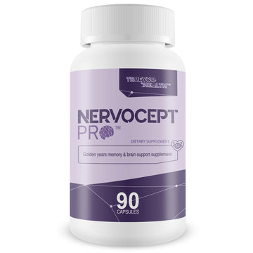 Nervocept Pro - Our Best Nerve Support Capsules - Lions Mane, Magnesium, Vitamin B For Nerve Repair - Vitamin D for Nerves - Lions Mane Memory & Nerve Support - Vitamin B12 Nerve Support True You HealthBuy Supplements Australia