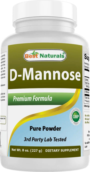 Best Naturals D-Mannose Pure Powder - Urinary Tract Cleanse Supplement - 8 OZ Best NaturalsBuy Supplements Australia