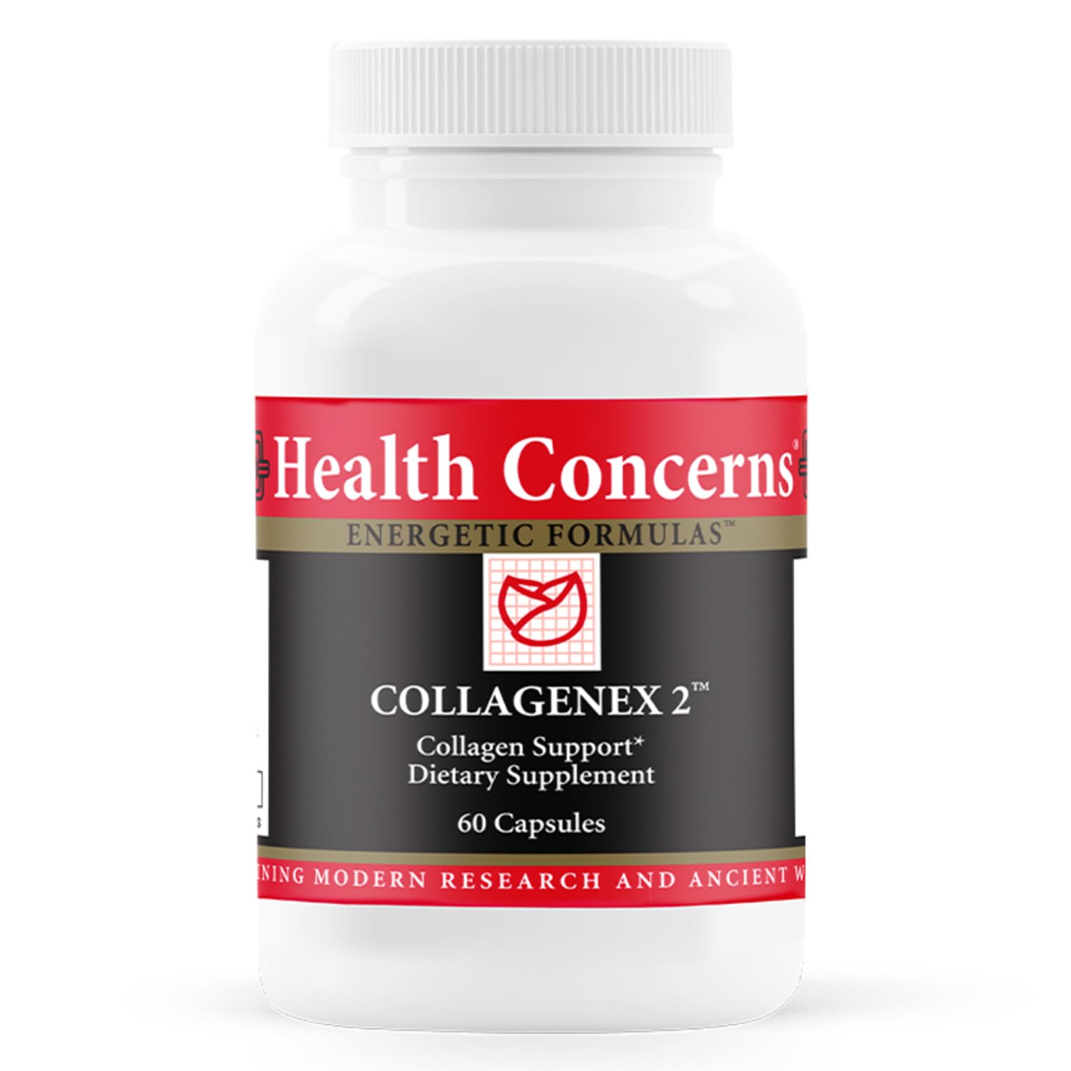 Health Concerns Collagenex 2 – Collagen Supplement for Joint Support & Flexibility – Natural Eggshell Membrane for Men & Women - Connective Tissue Support – Chinese Herbal Supplement - 30 Capsules