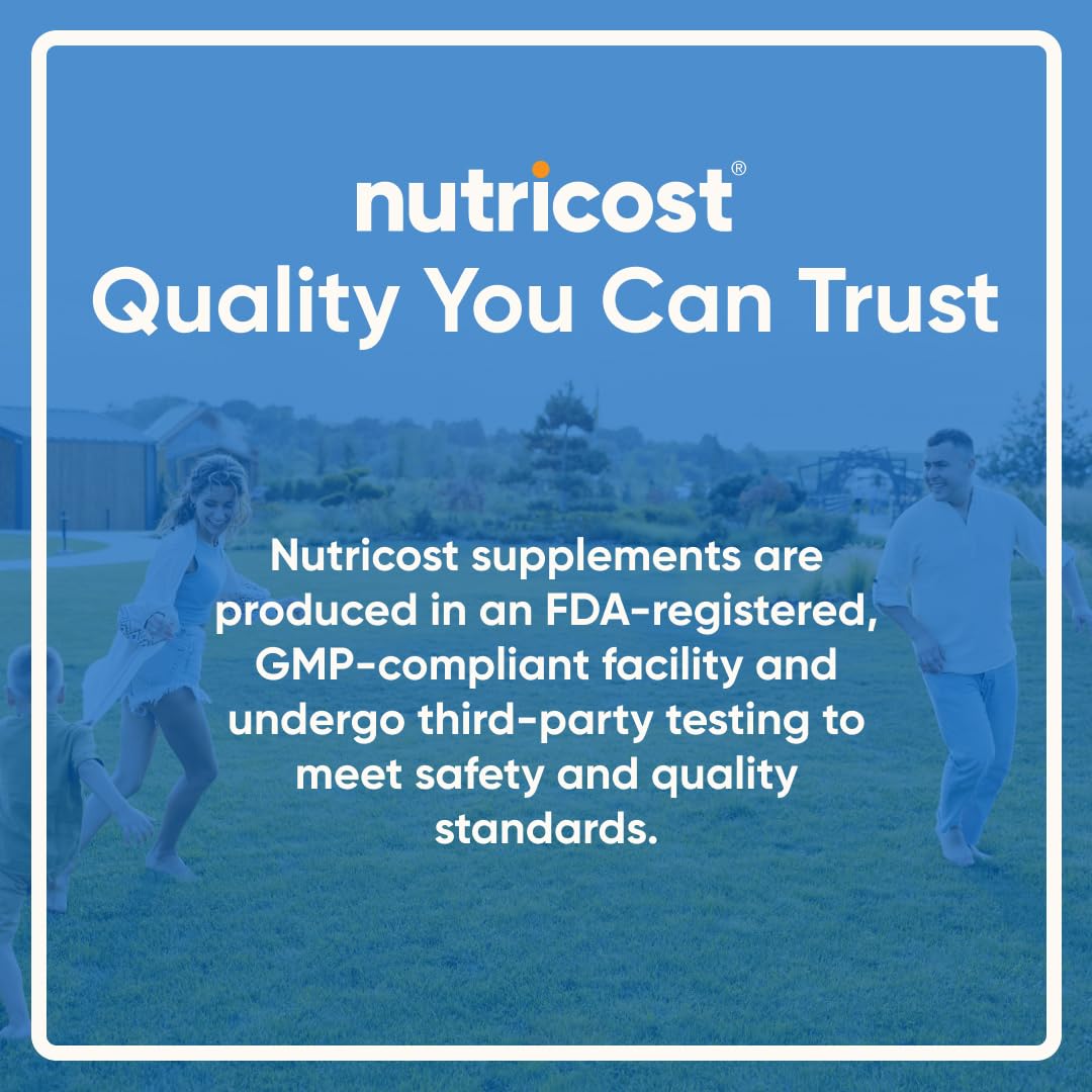 Nutricost Citrus Bergamot Capsules 1,200mg, 120 Capsules, 60 Servings | 25:1 Bergamot Extract, Gluten Free, Vegan, GMO-Free