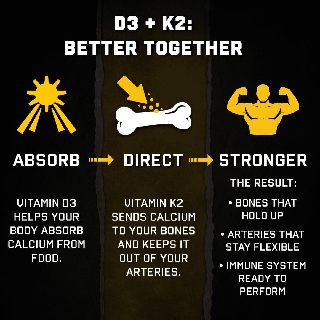 Jocko Vitamin D3 + K2