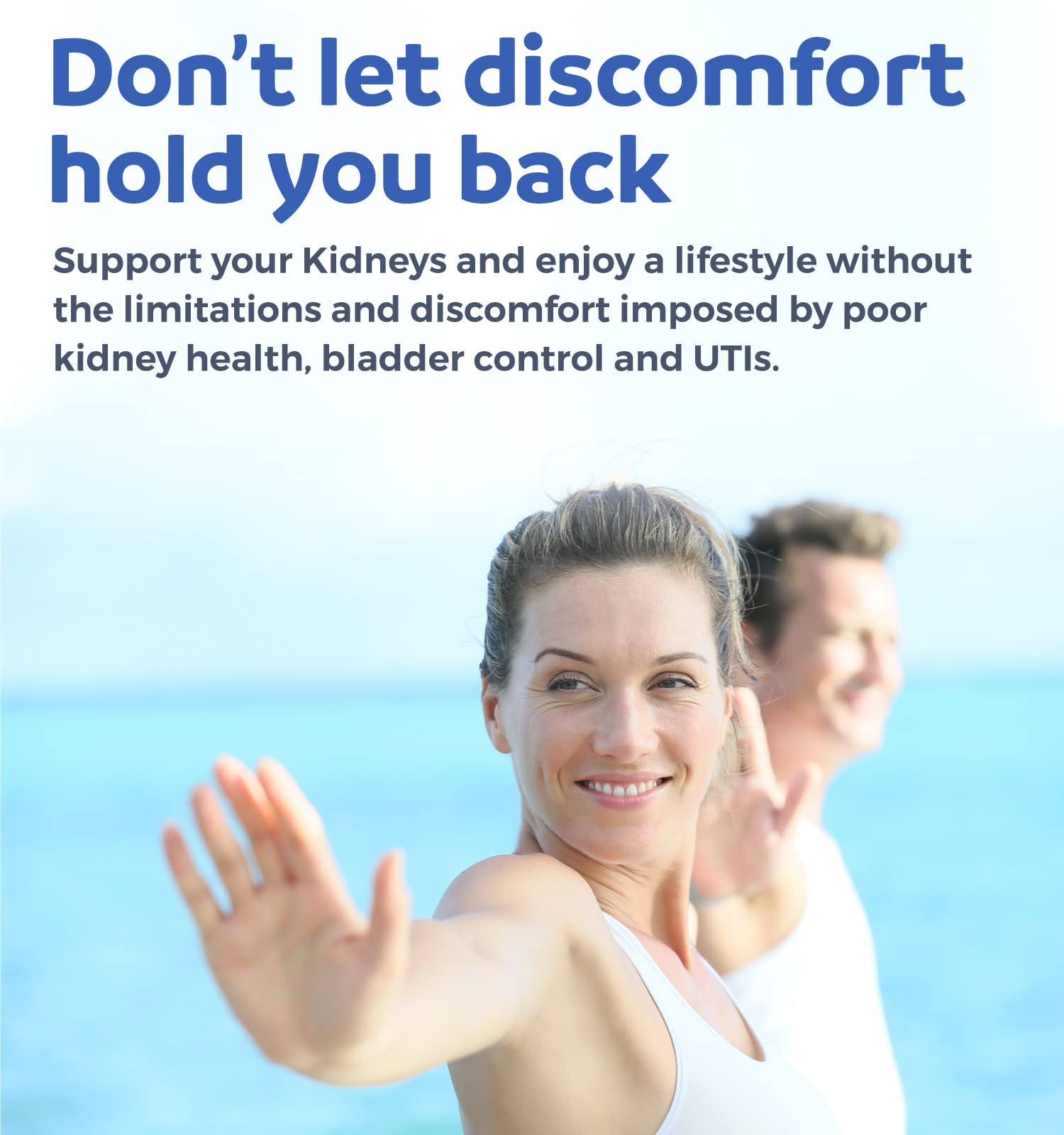 Kidney Cleanse Detox (Non-GMO) Support Healthy Urinary Tract- Powerful VitaCran Cranberry Extract & Herbs – Healthy Kidney Support Supplement - 60 Vegetarian Capsules (No Pills)