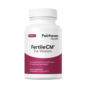 Fairhaven Health FertileCM Fertility Supplement for Women, Capsules - Fertile Cervical Mucus, Ovulation Cycle, Includes L-Arginine, N-Acetyl-Cysteine, Grape Seed Extract and Vitamin C - 90 Capsules Fairhaven HealthBuy Supplements Australia