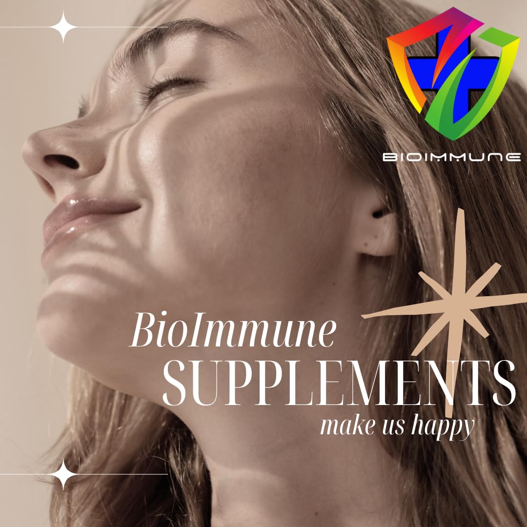 BioImmune NAD+ Supplement. Exclusive Formula w/Patent Pending RiboYOUNG™. Nicotinamide Riboside, Quercetin, Resveratrol, Betaine NRF2 Activator. Youthful Aging True NAD Supplement
