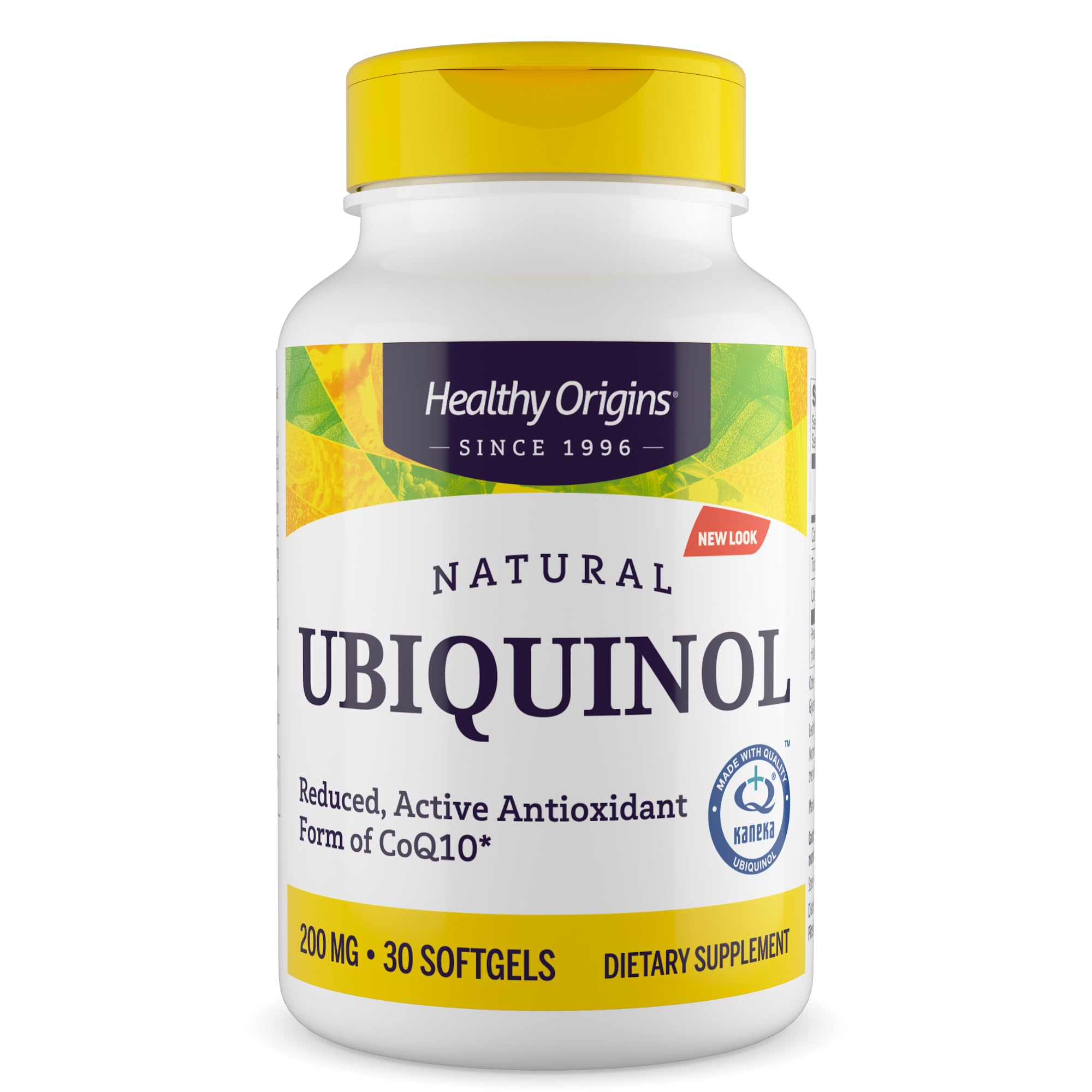 Healthy Origins Ubiquinol CoQ10 200 mg, Non-GMO, 60 Softgels