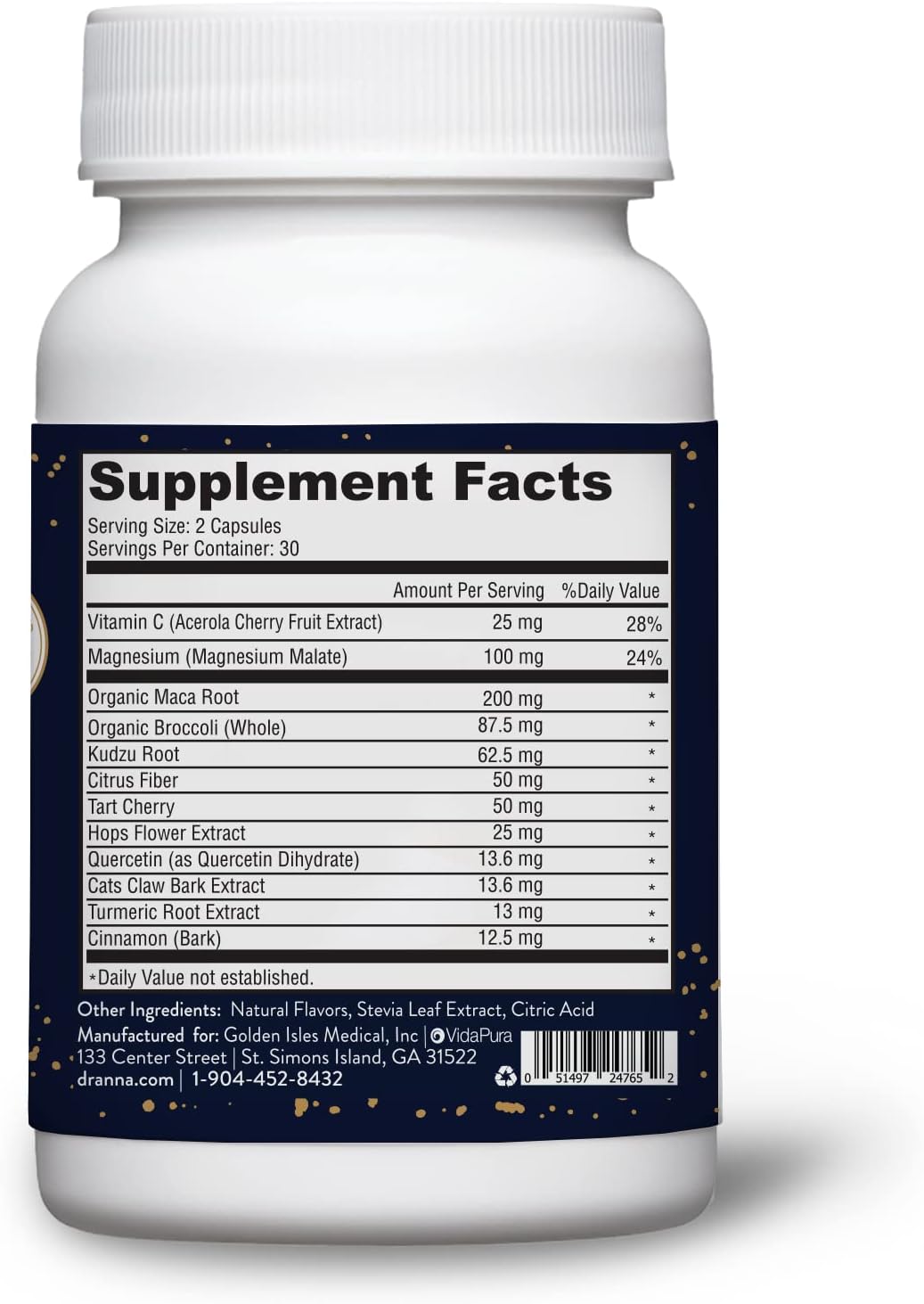 VIDAPURA Nite-Zzz Sleep Support by Dr. Anna Cabeca – Melatonin-Free Herbal Formula with Magnesium & L-Theanine – Supports Relaxation & Restful Sleep – 60 Capsules | Melatonin-Free Herbal Formula with Magnesium & L-Theanine – Supports Relaxation & Restful