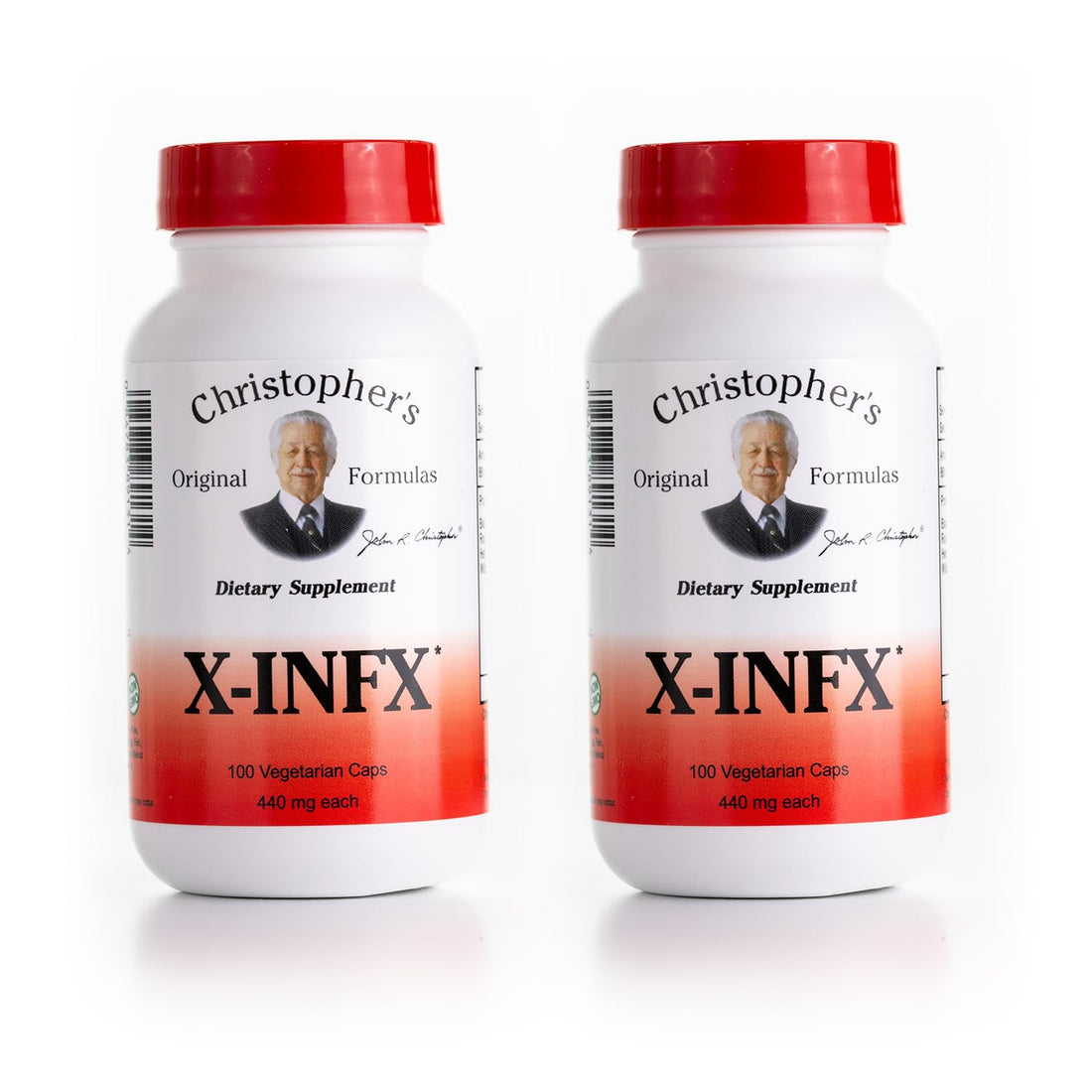 Christopher's Original Formulas X-INFX Formula, Natural Immune Support, 2 Pack, 100 Caps Each Christopher's Original FormulasBuy Supplements Australia