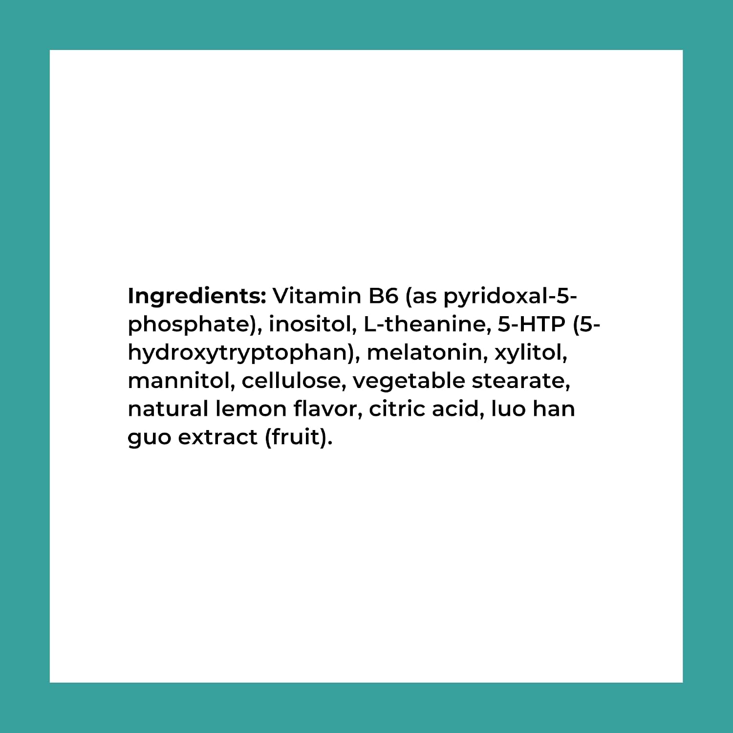 Reignite Wellness by JJ Virgin | Sleep Candy | Chewable 5-HTP Supplement with Inositol, Vitamin B6, Melatonin & L-Theanine for Adults | Lemon Flavor | 60 Tablets