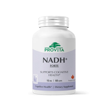 PROVITA NADH+ Forte | Cognitive Support Supplement with NADH, Coenzyme Q10 & Chlorophyll | Energy Support, Focus, Mental Clarity & Brain Health | Vegan Capsules | High Absorption Cellular Formula PROVITABuy Supplements Australia