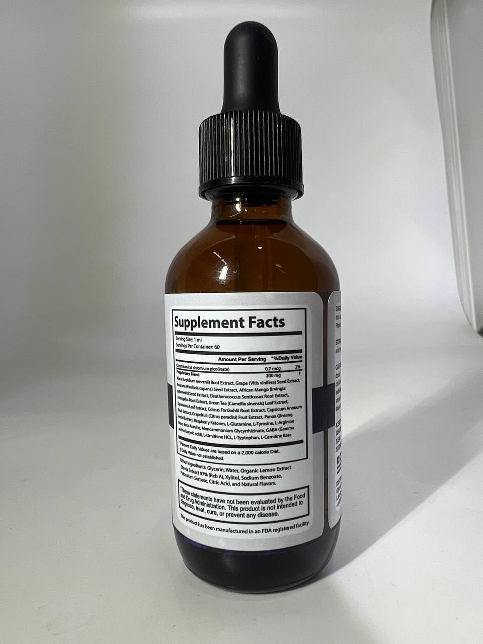 GlycoPezil Drops – Chromium, Maca & Ginseng – 2 fl oz, 3 Month Supply | Chromium, Maca Root, Ginseng & plant extracts | Non-GMO, GMP-Certified, Made in USA | Dropper, daily drops