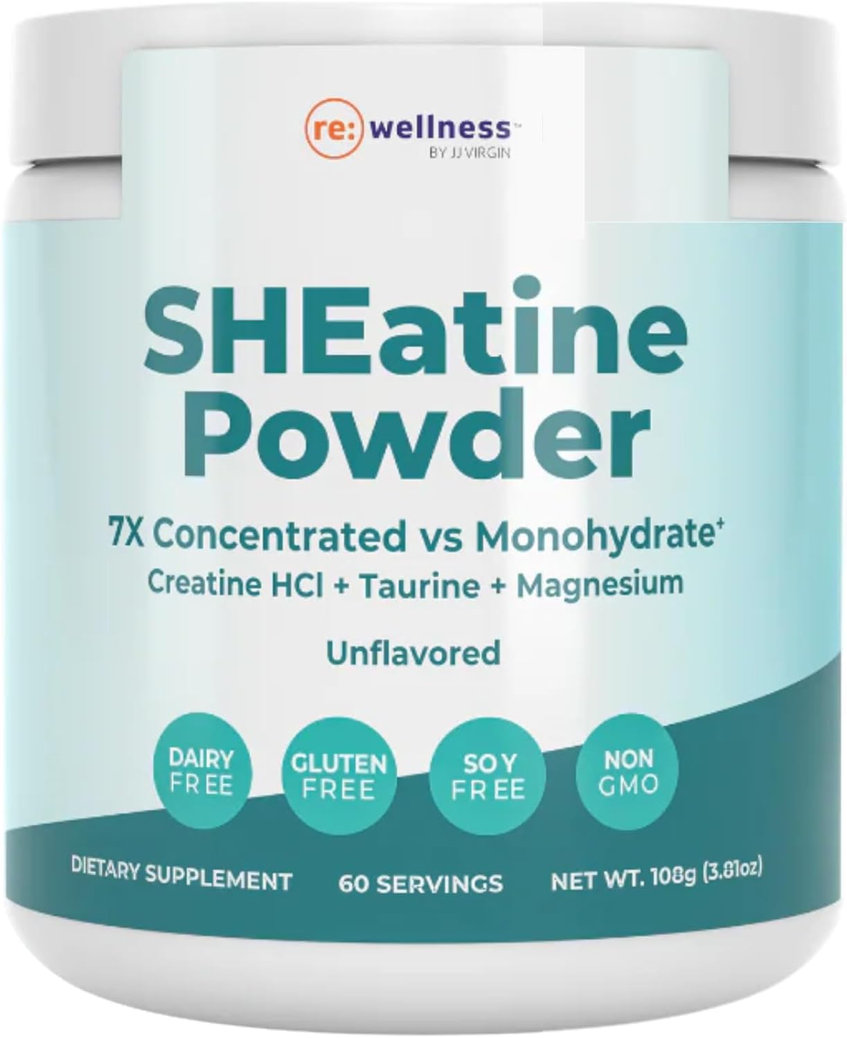 Reignite Wellness by JJ Virgin SHEatine Powder (Unflavored), ElectroReplenish, and Bone Broth All-in-One Shake (Chocolate)