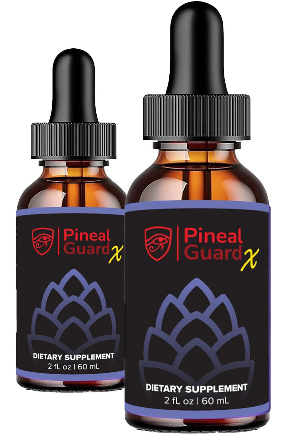 Pineal Guard X, Pineal Gland Supplement - Brain Support, Focus, and Memory | Liquid Dropper for the Brain, Activate, and Protect Your Pineal Gland, Third Eye Awakening