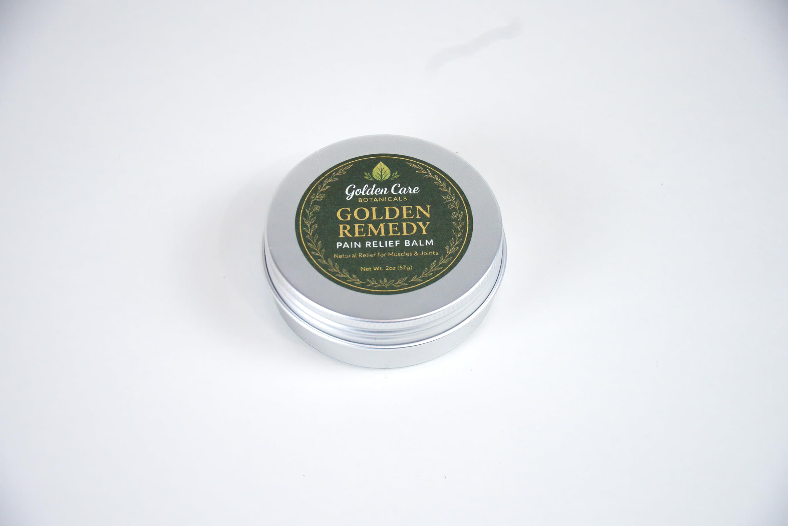 Golden Remedy Pain Balm - Topical Analgesic with Menthol & Camphor - Fast Acting Cooling Formula Golden Care BotanicalsBuy Supplements Australia