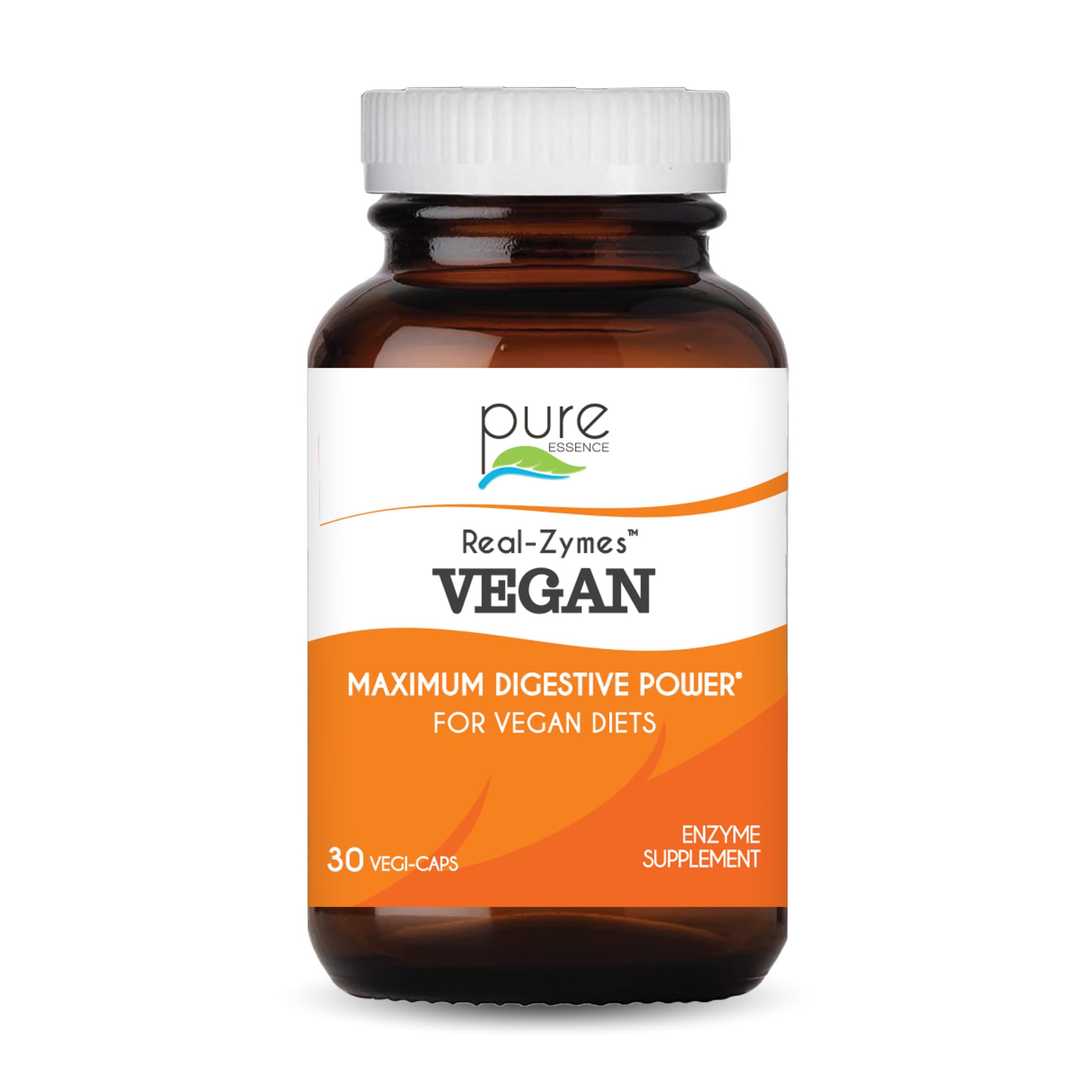 Real-Zymes™ VEGAN Digestive Enzymes Supplement with Probiotics for Better Digestion - Natural Support for Relief of Bloating, Gas, Belching, Diarrhea, Constipation, IBS, etc. - 90 Caps