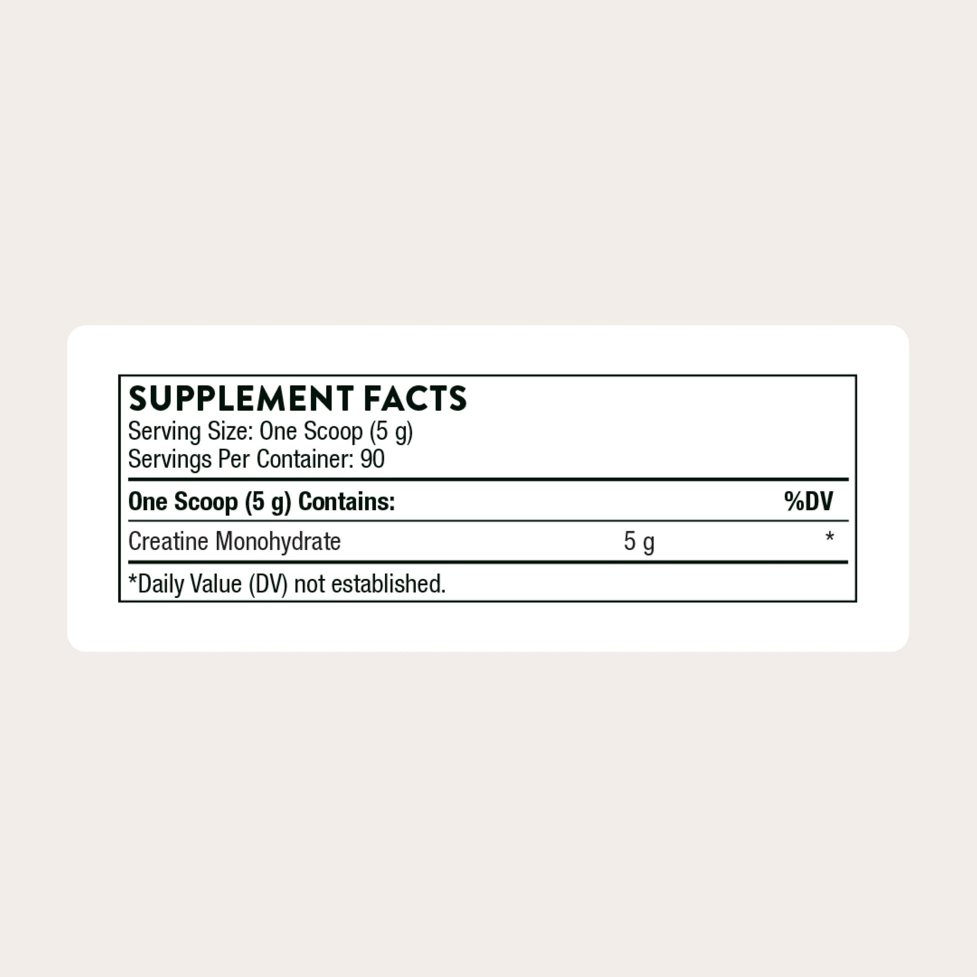THORNE Creatine - Micronized Creatine Monohydrate Powder - Support for Muscles & Cognitive Function* - for Women & Men - Unflavored - NSF Certified for Sport - 5 g per Serving - 90 Servings THORNE buy supplements Au