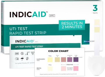 UTI Test Strips for Home Use | Detects 2 Markers of Leukocytes & Nitrites | Accurate Results in 2 Minutes | Urinary Tract Infection Testing Know Why to Guide Your Next Step