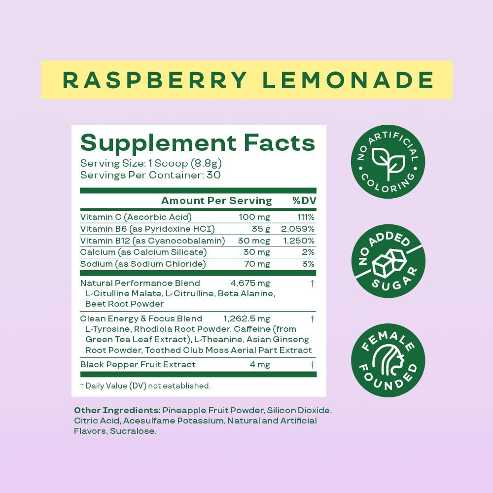 Bloom Raspberry Lemonade Gym Essentials Bundle
